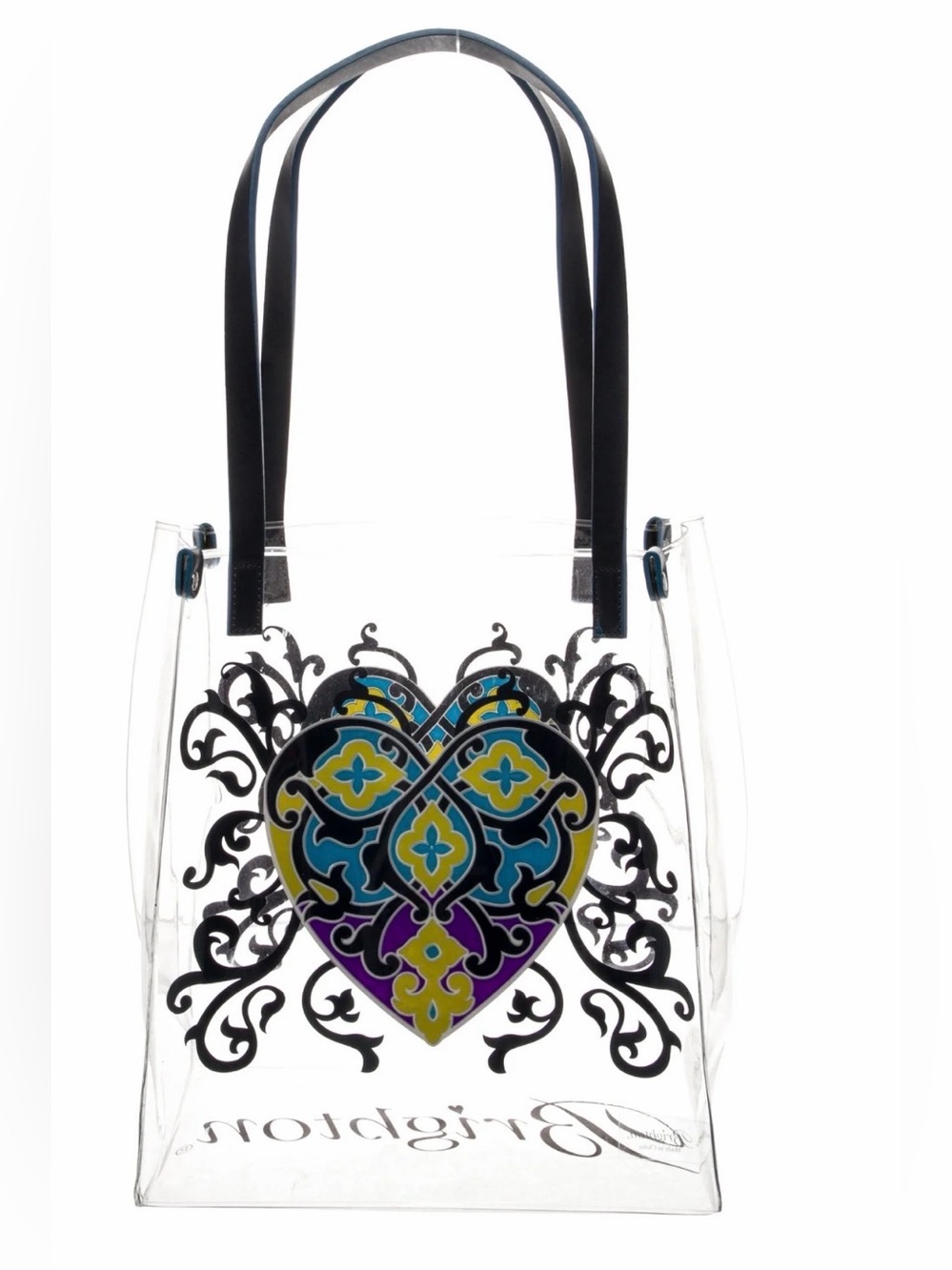 Brighton | Minaudière clear plastic tote bag